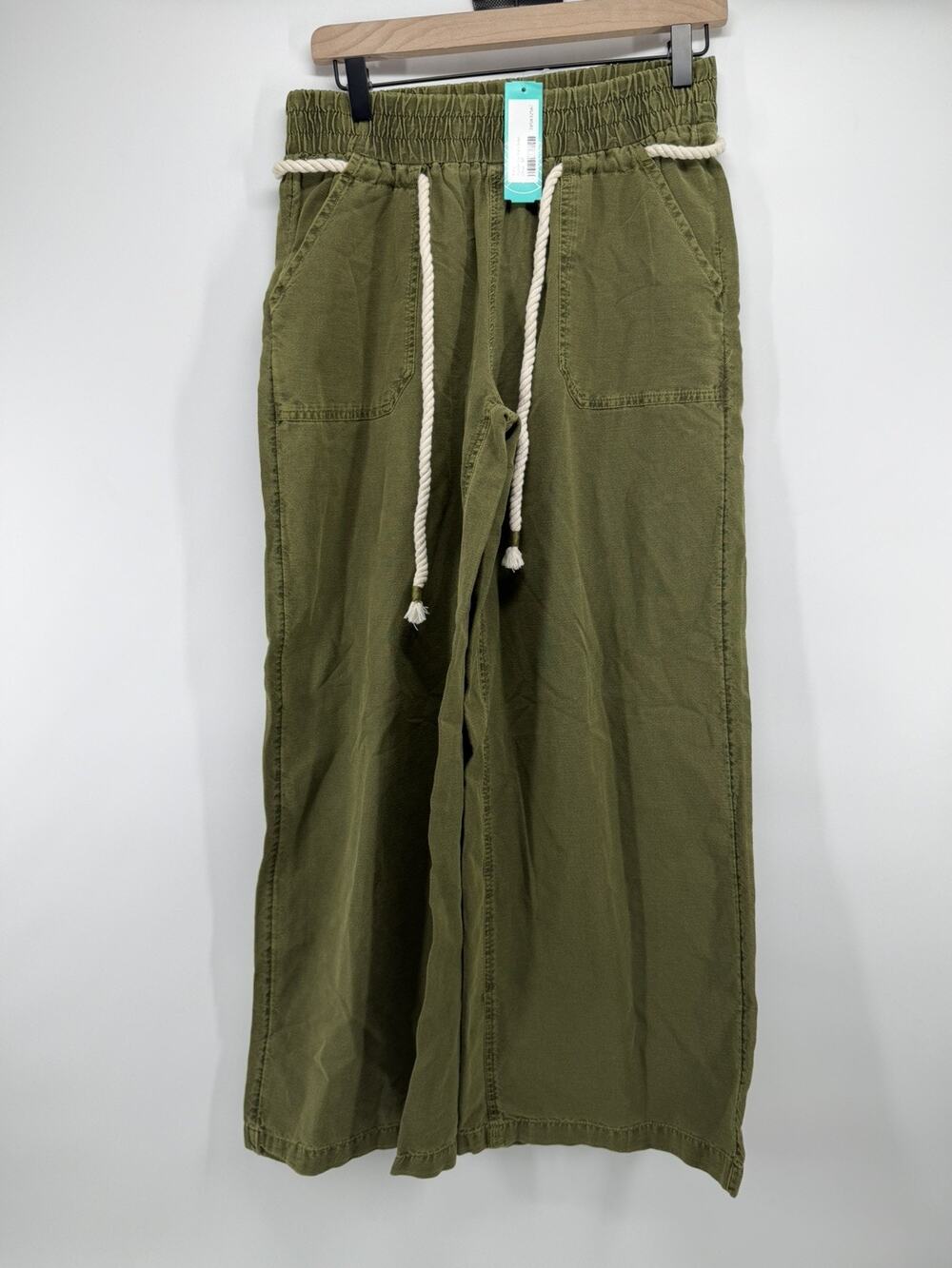 Roxy Paddle On Pants Small Green NWT